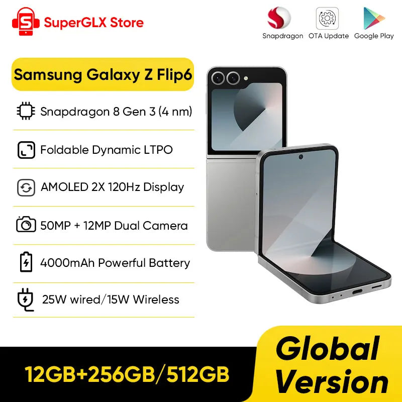 2024 Original Samsung Galaxy Z Flip6 AI